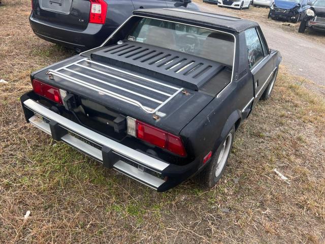 0049501 - 1976 FIAT X 1/9 BLACK photo 4