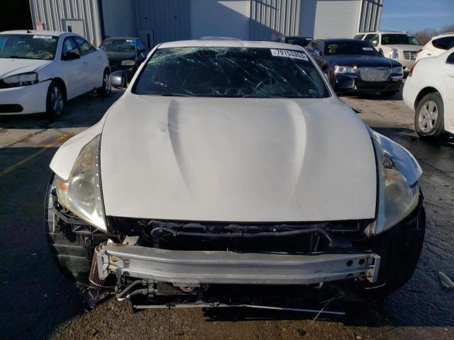 JN1AZ4EH6AM503903 - 2010 NISSAN 370Z WHITE photo 5