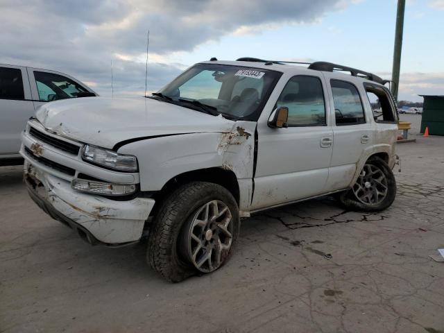 1GNEK13Z54R115797 - 2004 CHEVROLET TAHOE K1500 WHITE photo 1