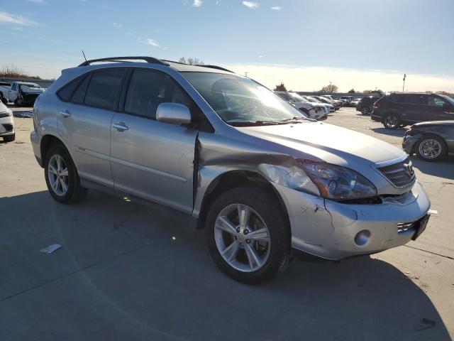 JTJGW31U482851375 - 2008 LEXUS RX 400H SILVER photo 4