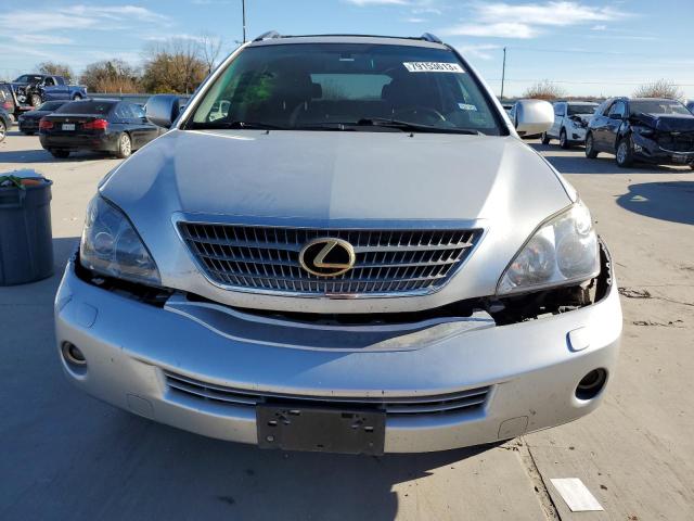 JTJGW31U482851375 - 2008 LEXUS RX 400H SILVER photo 5