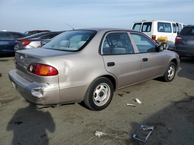 1NXBR12E52Z655064 - 2002 TOYOTA COROLLA CE SILVER photo 3