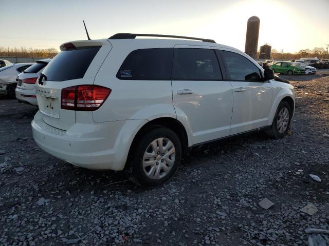 3C4PDCAB1LT237852 - 2020 DODGE JOURNEY SE WHITE photo 3