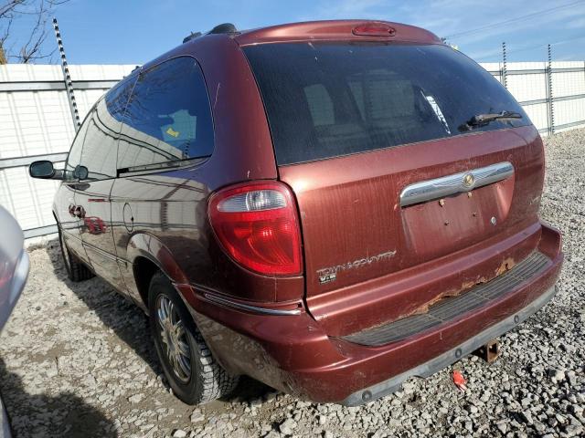 2A4GP64L97R137126 - 2007 CHRYSLER TOWN & COU LIMITED MAROON photo 2