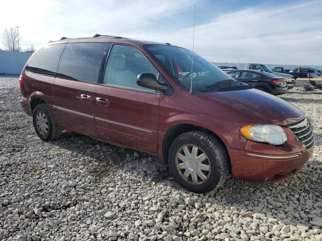 2A4GP64L97R137126 - 2007 CHRYSLER TOWN & COU LIMITED MAROON photo 4