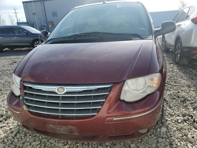 2A4GP64L97R137126 - 2007 CHRYSLER TOWN & COU LIMITED MAROON photo 5