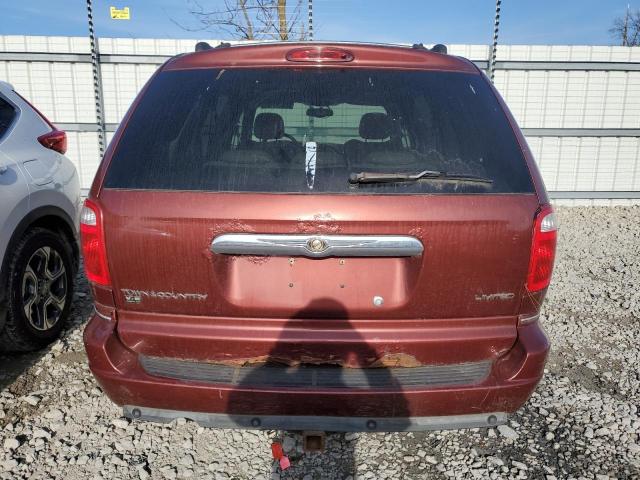 2A4GP64L97R137126 - 2007 CHRYSLER TOWN & COU LIMITED MAROON photo 6
