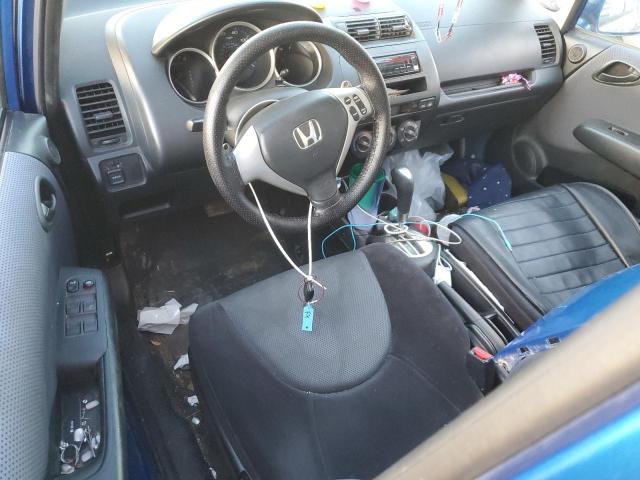 JHMGD38617S000440 - 2007 HONDA FIT S 蓝色 照片 8
