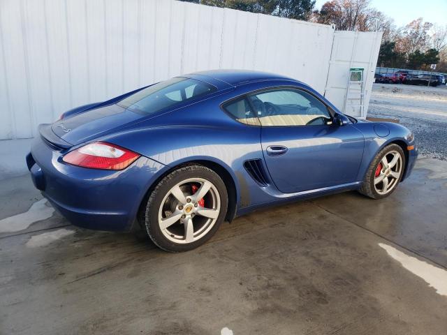 WP0AB29867U781144 - 2007 PORSCHE CAYMAN S BLUE photo 3