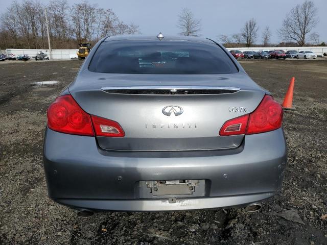 JN1CV6AR5CM672716 - 2012 INFINITI G37 GRAY photo 6