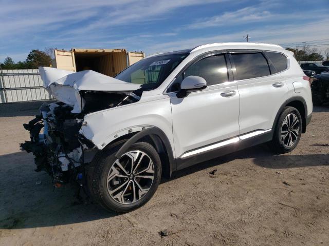 5NMS33AA5LH229965 - 2020 HYUNDAI SANTA FE SEL WHITE photo 1