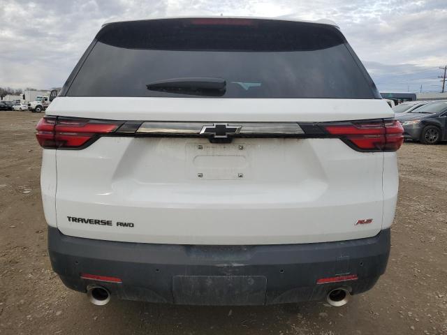 1GNEVJKW5NJ124904 - 2022 CHEVROLET TRAVERSE RS WHITE photo 6