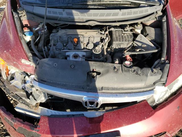 1HGFA16856L089194 - 2006 HONDA CIVIC EX RED photo 7