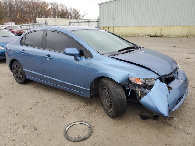 1HGFA16507L054926 - 2007 HONDA CIVIC LX BLUE photo 4