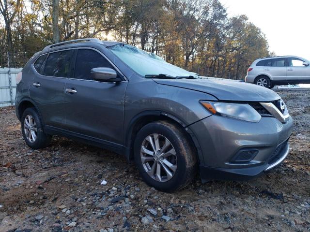 KNMAT2MT2GP615646 - 2016 NISSAN ROGUE S GRAY photo 4