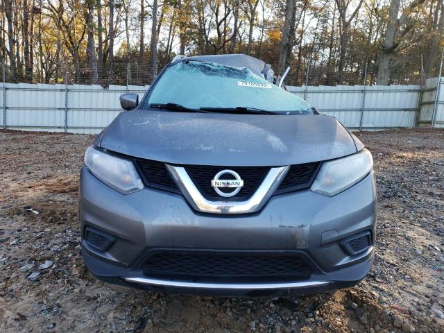 KNMAT2MT2GP615646 - 2016 NISSAN ROGUE S GRAY photo 5