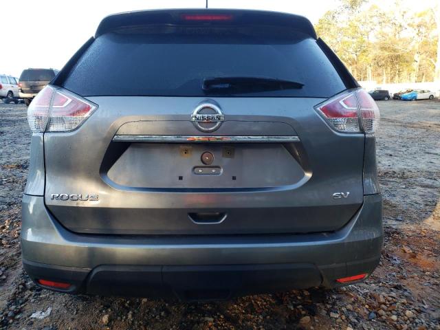 KNMAT2MT2GP615646 - 2016 NISSAN ROGUE S GRAY photo 6