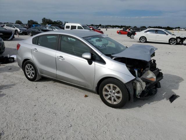 KNADM4A31H6010497 - 2017 KIA RIO LX SILVER photo 4