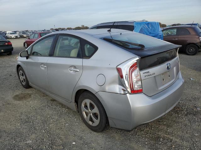 JTDKN3DU0E1766000 - 2014 TOYOTA PRIUS SILVER photo 2