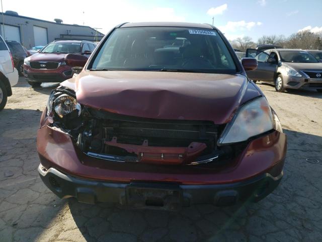 JHLRE48767C098819 - 2007 HONDA CR-V EXL BURGUNDY photo 5