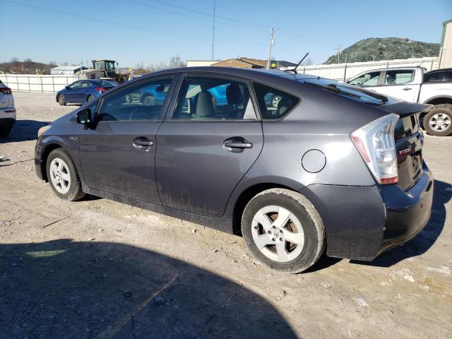 JTDKN3DUXB0316985 - 2011 TOYOTA PRIUS GRAY photo 2