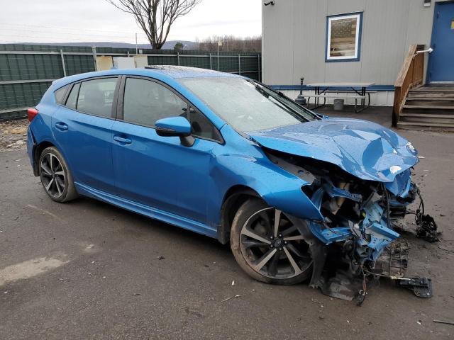 4S3GTAM69L3715372 - 2020 SUBARU IMPREZA SPORT BLUE photo 4