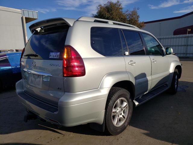 JTJBT20X030016709 - 2003 LEXUS GX 470 SILVER photo 3