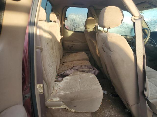 5TBRT341X4S454609 - 2004 TOYOTA TUNDRA ACCESS CAB SR5 BURGUNDY photo 10