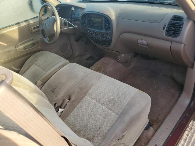 5TBRT341X4S454609 - 2004 TOYOTA TUNDRA ACCESS CAB SR5 BURGUNDY photo 8