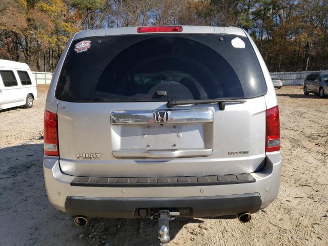 5FNYF3H94BB033223 - 2011 HONDA PILOT TOURING SILVER photo 6