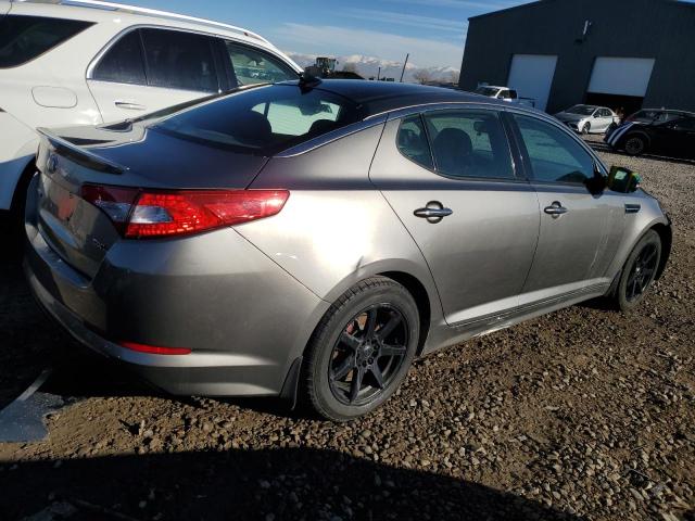 5XXGR4A6XDG213105 - 2013 KIA OPTIMA SX SILVER photo 3