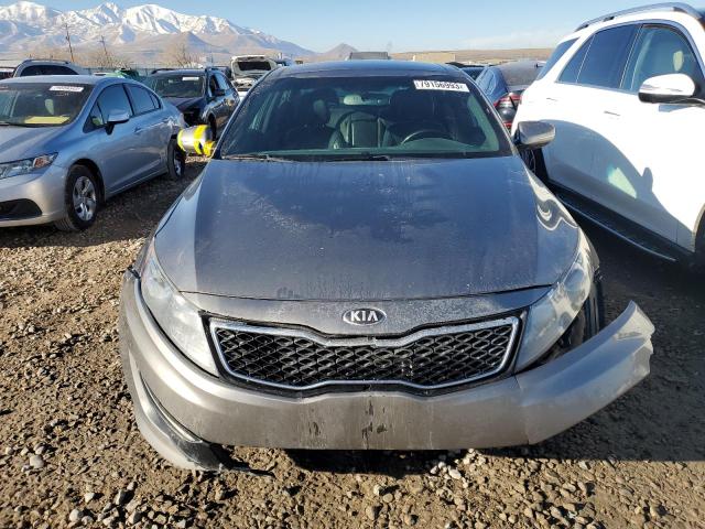 5XXGR4A6XDG213105 - 2013 KIA OPTIMA SX SILVER photo 5