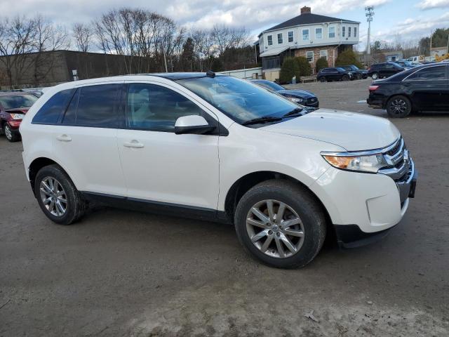 2FMDK4JC5DBB68440 - 2013 FORD EDGE SEL WHITE photo 4