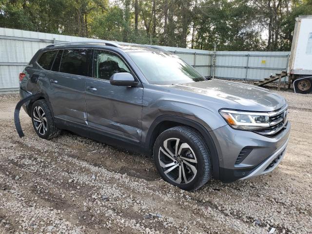 1V2TR2CA6MC576441 - 2021 VOLKSWAGEN ATLAS SEL PREMIUM GRAY photo 4