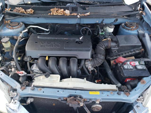 2T1KR32E05C479624 - 2005 TOYOTA COROLLA MA XR BLUE photo 11