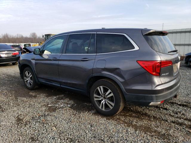 5FNYF5H54HB008999 - 2017 HONDA PILOT EXL GRAY photo 2