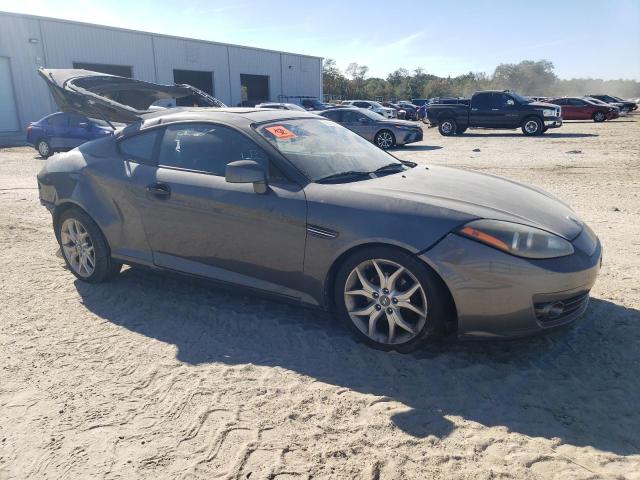 KMHHN66F67U243832 - 2007 HYUNDAI TIBURON GT GRAY photo 4