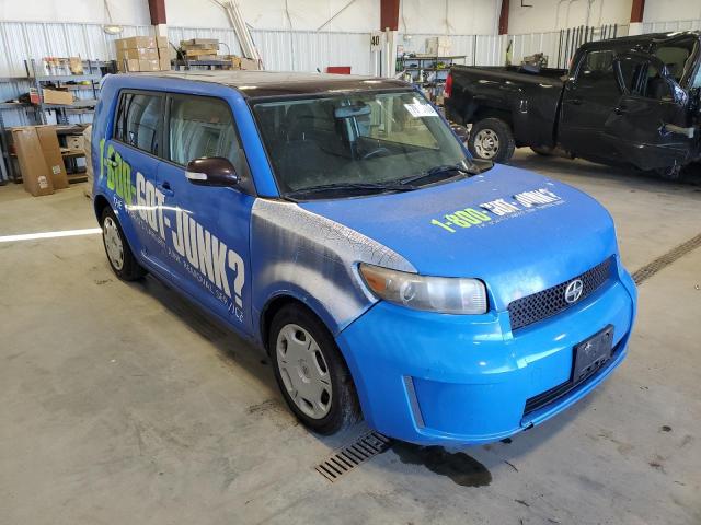 JTLKE50EX81029339 - 2008 TOYOTA SCION XB BLUE photo 4