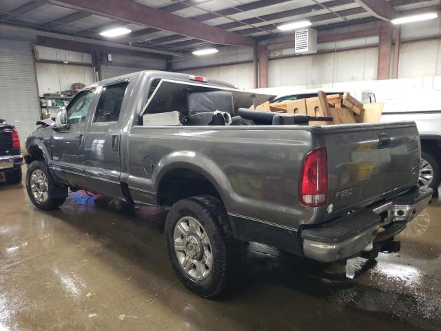 1FTSW21P76EA39811 - 2006 FORD F250 SUPER DUTY GRAY photo 2