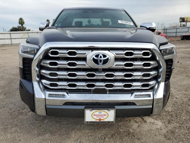 5TFMC5DBXRX048305 - 2024 TOYOTA TUNDRA CREWMAX PLATINUM Mavi foto 5