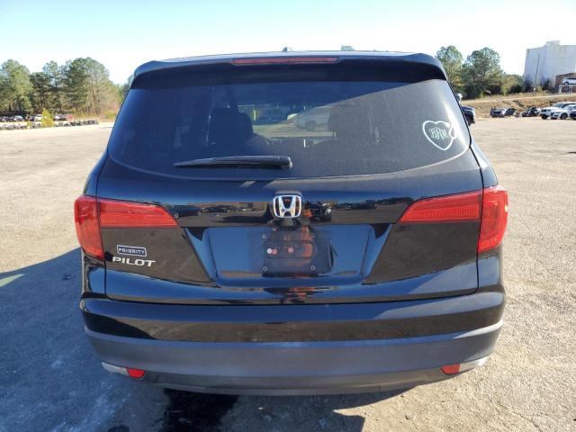 5FNYF5H85HB031556 - 2017 HONDA PILOT EXL BLACK photo 6