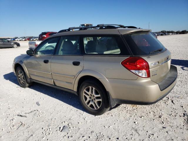 4S4BP61C987306967 - 2008 SUBARU OUTBACK 2.5I GOLD photo 2