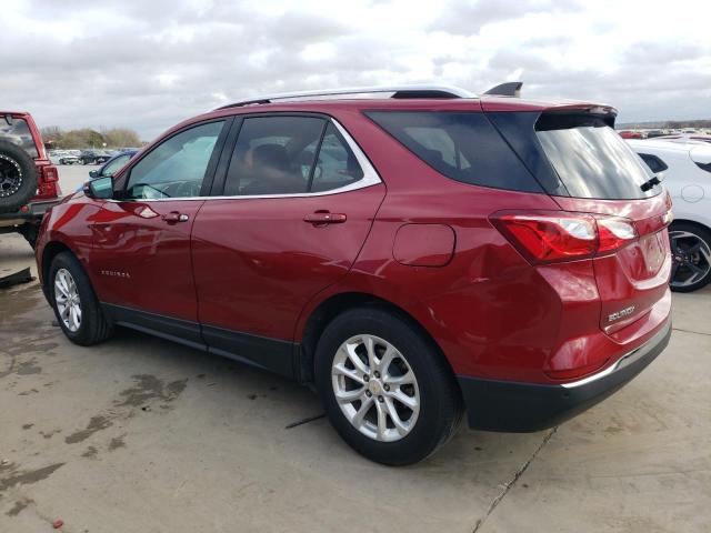 2GNAXJEVXJ6312854 - 2018 CHEVROLET EQUINOX LT BURGUNDY photo 2