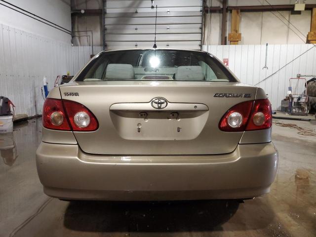 1NXBR32E85Z378846 - 2005 TOYOTA COROLLA CE BEIGE photo 6