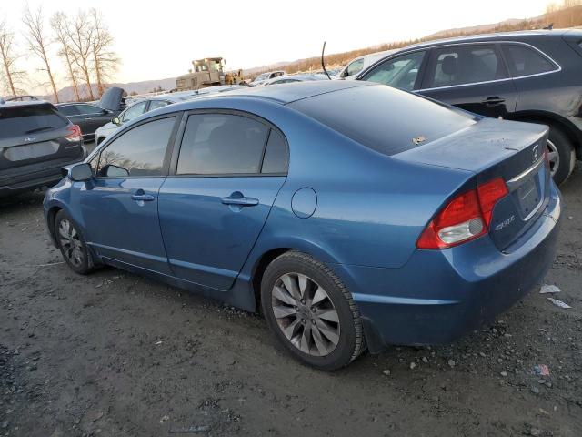 19XFA1F98BE005105 - 2011 HONDA CIVIC EXL ლურჯი ფოტო 2