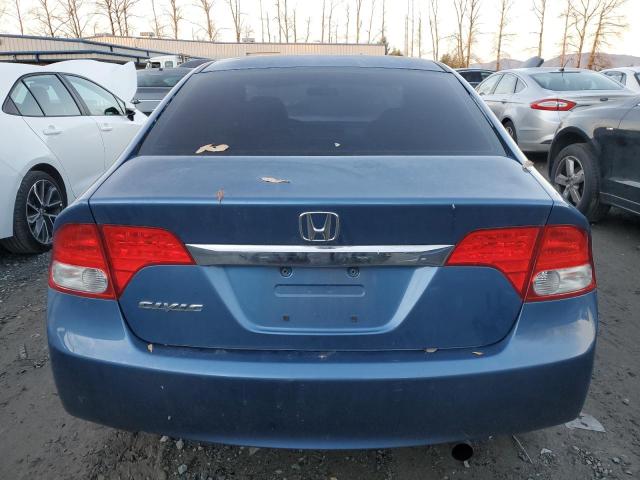 19XFA1F98BE005105 - 2011 HONDA CIVIC EXL ლურჯი ფოტო 6