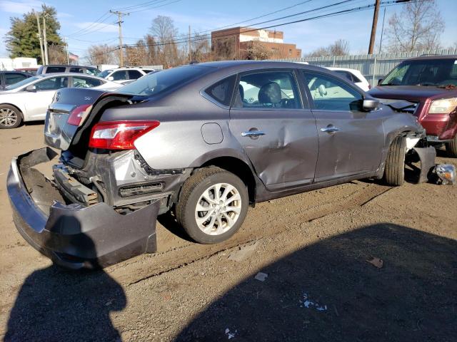 3N1AB7AP9JY307874 - 2018 NISSAN SENTRA S GRAY photo 3