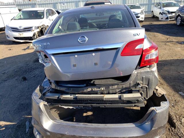 3N1AB7AP9JY307874 - 2018 NISSAN SENTRA S GRAY photo 6