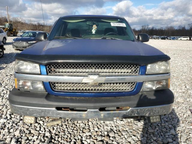 1GCEC14V54Z121083 - 2004 CHEVROLET SILVERADO C1500 BLUE photo 5