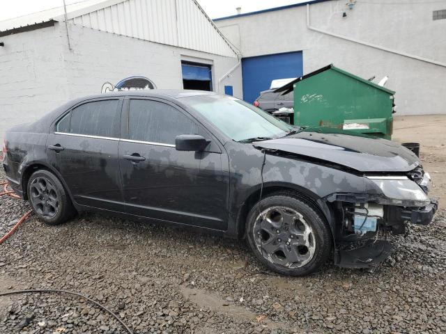 3FAHP0HA0BR322674 - 2011 FORD FUSION SE BLACK photo 4